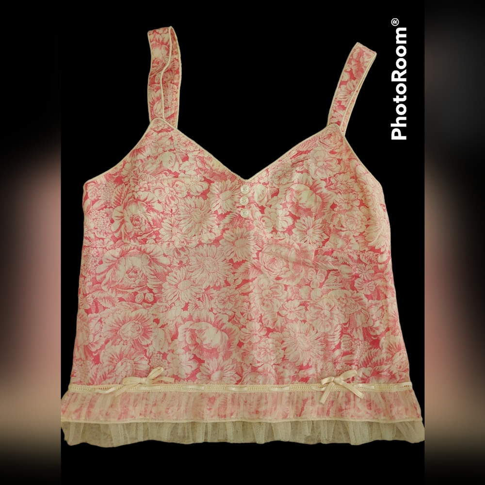 #2006 Odille blouse lace top tank women 4